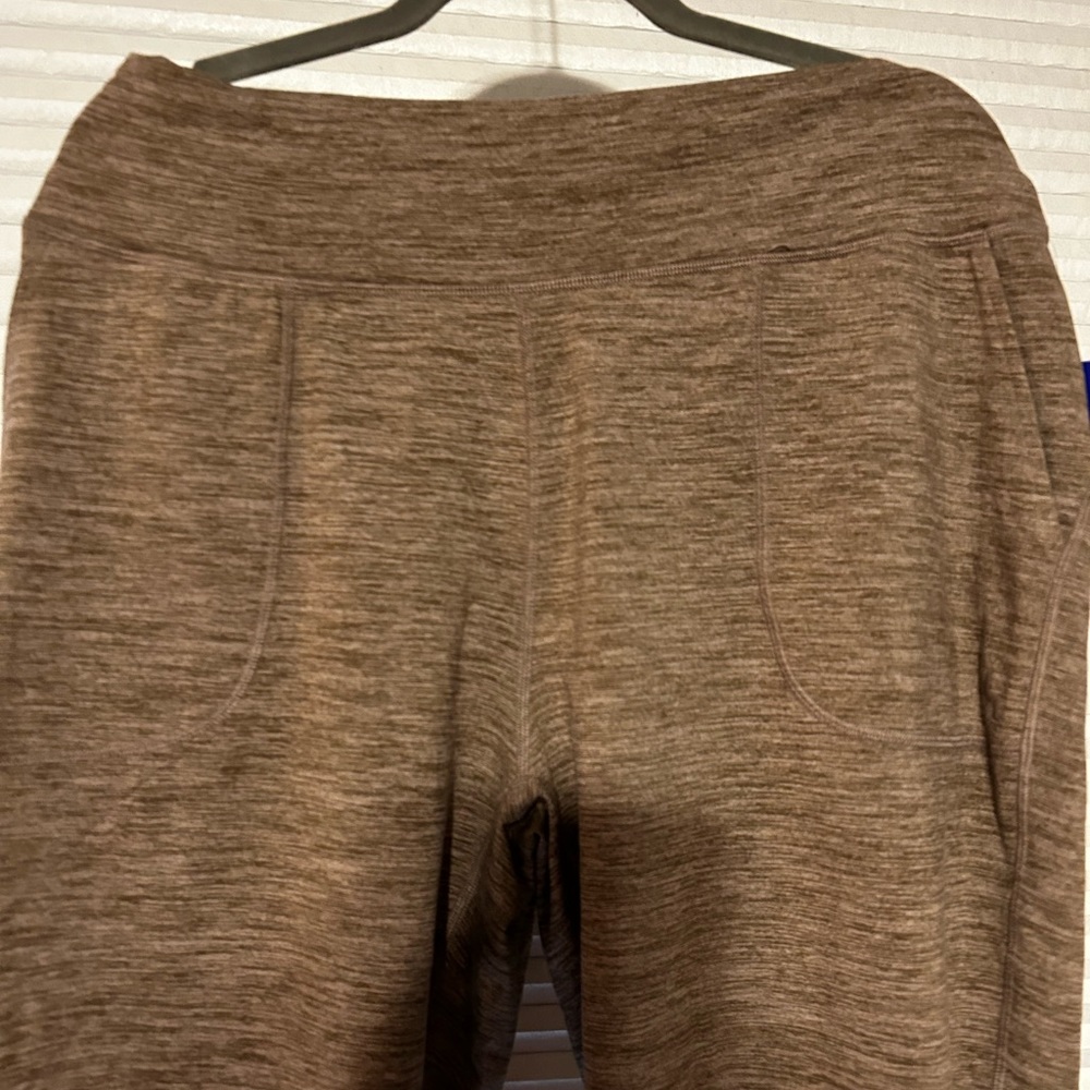 NWT Brown soft Lined Joggers Large - Picture 8 of 9